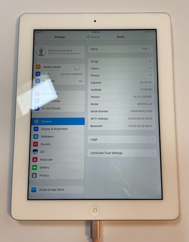Apple ipad 4a generazione - 9,7",